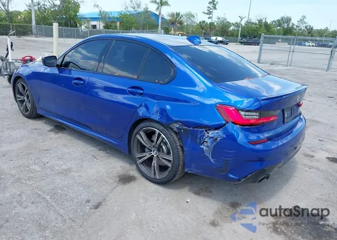 2021 BMW 330I из США, поврежденный, VIN 3MW5R1J0XM8B54157